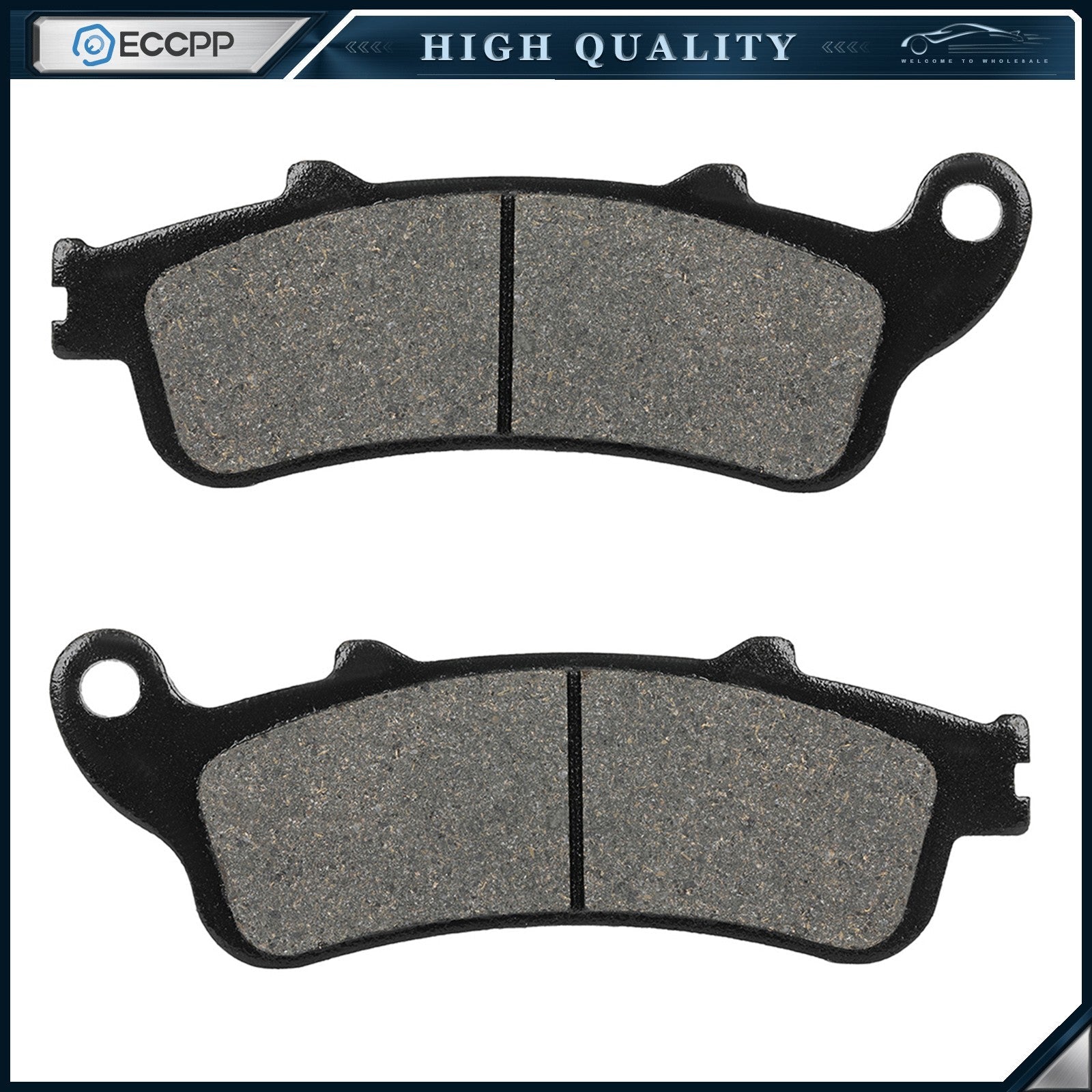 Front Rear Brake Rotor Pads For HONDA ST 1300 2002 2003 2004 2005 2006 2007 6B93BC-57