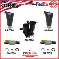 Lincoln Towncar 90-97& 03-11| Rear Air Suspension Kit-Compressor & Solenoids 6B93BC-57