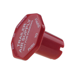 Red Modular Trailer Air Supply Knob for Semi Trucks Threaded Type 298817N 802627 6B93BC-57