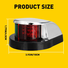 Boat Navigation Lights Red Green LED Marine Navigation Light Boat Bow Light EOA 6B93BC-57