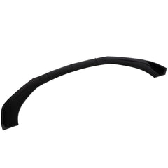 3PC Universal Valance Front Bumper Lip Splitter Chin Spoiler Painted Black PP 6B93BC-57