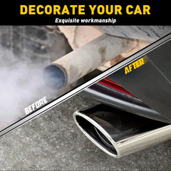 EXHAUST MUFFLER TIP PIPE TAIL REAR For Honda Accord Civic Ford F-150 F250 EOA 6B93BC-57