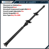 ECCPP Rear Driveshaft For Lexus RX330 RX350 Toyota Highlander 946-164 AWD ECCPP