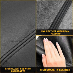 2pcs Fit 2007-2012 Honda CR-V CRV Leather Door Front Panels Armrest Cover EOA 6B93BC-57