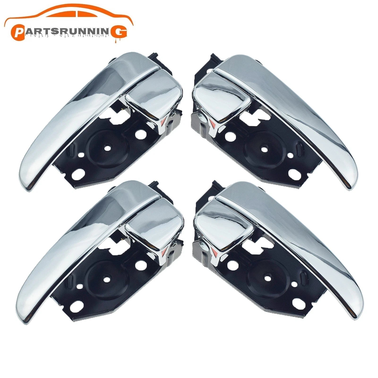 4PCS Interior Door Handles For 2002-2005 Hyundai Sonata 826103D010 826203D010 6B93BC-57