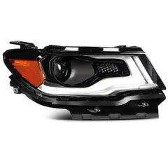 For 2021-2017 Jeep Compass HID/Xenon w/LED DRL Projector Headlight Right Side 6B93BC-57