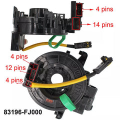 Spiral Cable Clock Spring 83196-FJ000 For 2012-17 SUBARU Forester Legacy Impreza