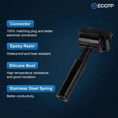 ECCPP 8 Ignition Coils For 1997 1998 1999 Jaguar XK8 1998 XJR XJ8 4.0L V8 ECCPP