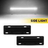 2x Smoked LED Front Side Marker Lights For 82-92 Chevy Camaro Pontiac Firebird A 6B93BC-57