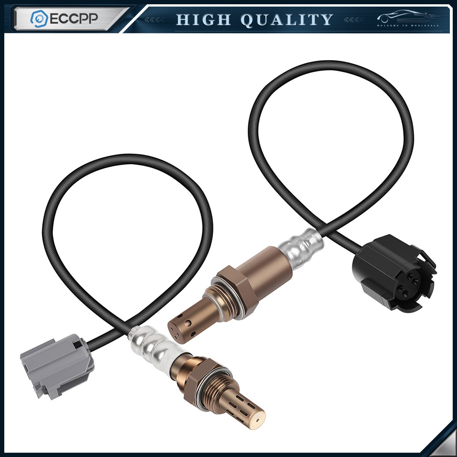 2pcs O2 Oxygen Sensor For Dodge Durango Dakota V6 V8 Upstream Downstream 6B93BC-57