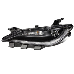 ECCPP LED Headlights Assembly For Chrysler 200 2.4L 3.6L 2015-2017 Pair Black 6B93BC-57