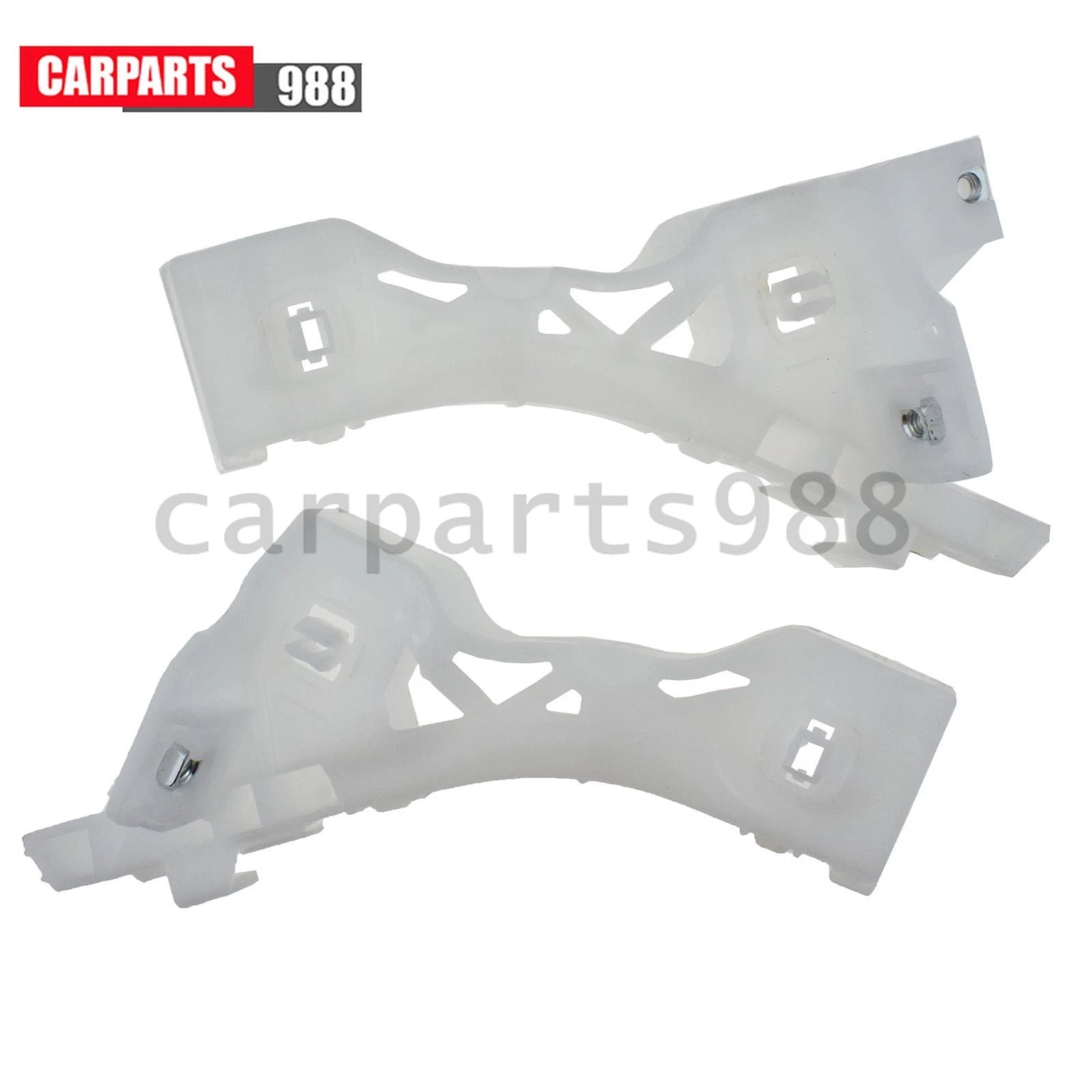 White Front Bumper Bracket Left /Right For 2003-08 Mazda 3 Hatchback BP4K-50-0U1 6B93BC-57