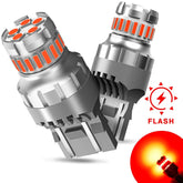 2X LED Strobe Flashing Blinking Lamp for Honda Accord Civic Brake Tail Light EAO 6B93BC-57