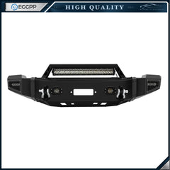 For 2011-2014 Chevy Silverado 2500 3500 Front & Rear Bumper w/ Led Lights D-ring 6B93BC-57