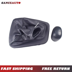 5 Speed Manual Gear Shift Knob PU Leather For Mercedes Benz Sprinter 2000-2006 6B93BC-57