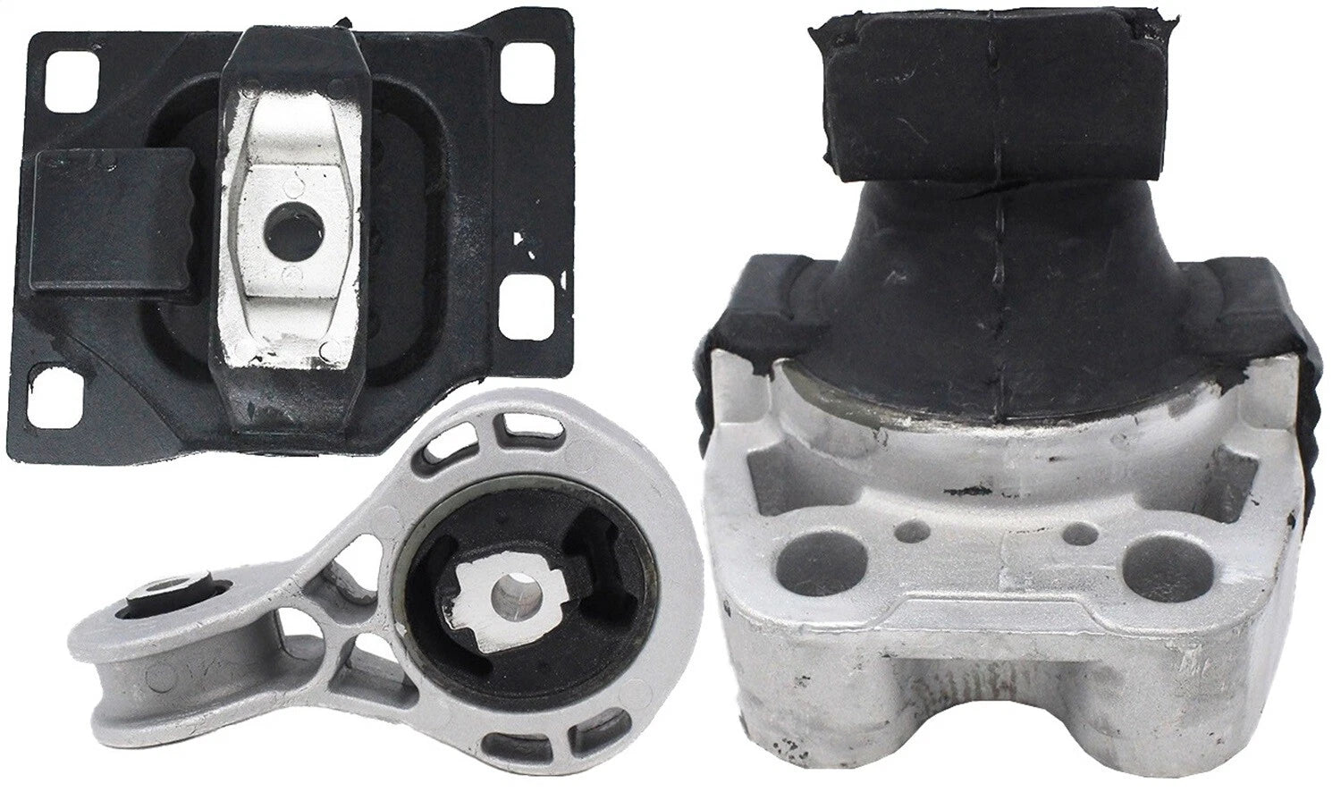 Engine Mount Set compatible with Ford 2008-2011 Focus L4 6B93BC-57