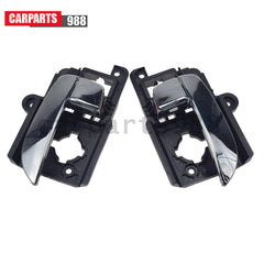 Chrome Interior Door Handle Front Rear For 2007-2010 Hyundai Elantra 826100Q000 6B93BC-57