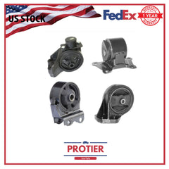Motor & Trans Mount 4PCS Set for 1999-2001 Hyundai Sonata 2.4L for Auto Trans 6B93BC-57
