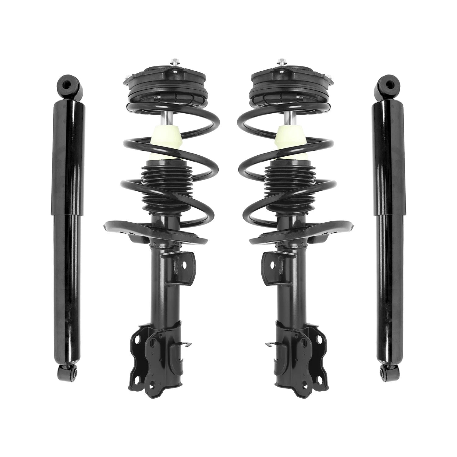 Front & Rear Kit Strut 2013-2019 Compatible with Nissan Sentra 6B93BC-57