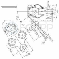 2pcs 1998-2002 2003 2004 Front Lower Control Arms Part Fits Toyota Avalon Solara 6B93BC-57