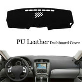 Dashboard Console Cover PU Leather Protector Sunshield Pad For Lexus IS 2006-13