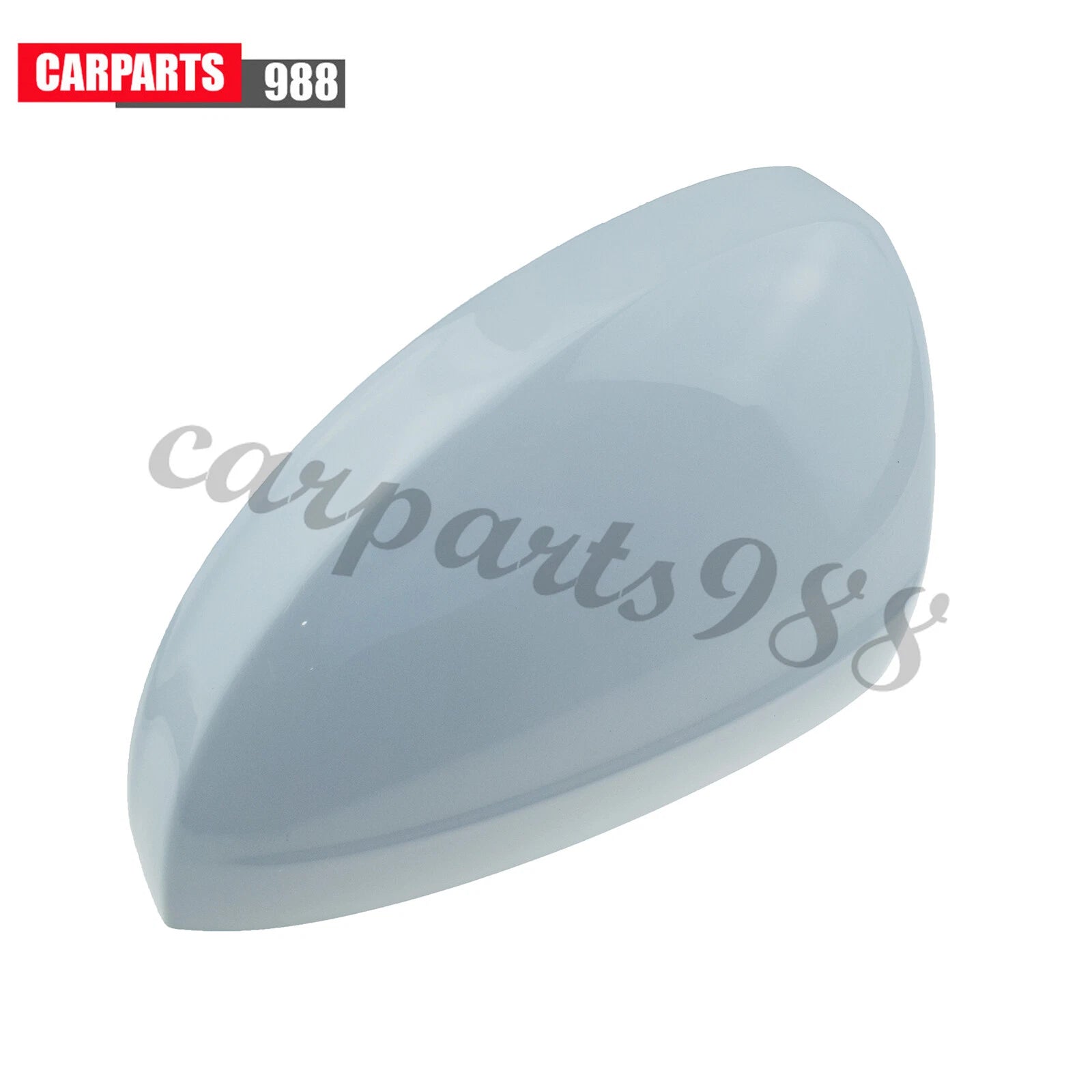 Left Side Rear View Mirror Cover White For Volkswagen Tiguan 2018 2019 2020-2022 6B93BC-57