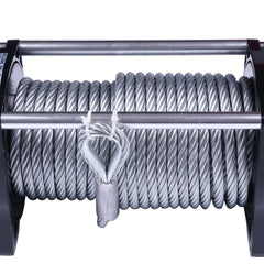 ECCPP 12000LBS Steel Rope Off Road 4WD 12V Electric Winch Towing For 81-18 Jeep KOEEP