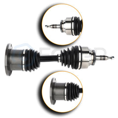 Front Control Arm Wheel Hub Bearing CV Axle Shaft For 2003-2004 Ford Expedition 6B93BC-57