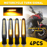 4X Motorcycle Turn Signals Blinker Lights Amber Dynamic For Light Suzuki DRZ400s 6B93BC-57