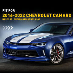 Fit 2016-2022 Chevrolet Camaro white clear LED Marker Side Lights Kit Front Rear 6B93BC-57