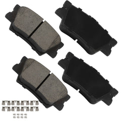 Front and Rear Drilled Rotors Brake Pads For TOYOTA RAV4 2006-2010 2011 2012 KOEEP