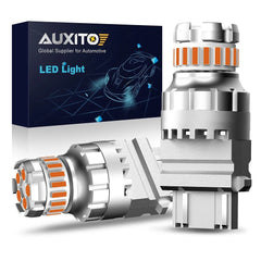 AUXITO 3157 3156 Amber yellow LED Turn Signal Parking Light Bulb Error Free EOA AUXITO