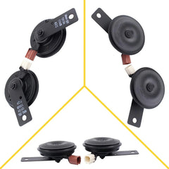2X Car Metal Horns Black For Honda Civic City Fit CRV Accord OE#38150-S84-H01 EA 6B93BC-57
