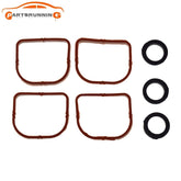 6PCS Intake Manifold Gasket For BMWX3 Z4 E46 E60 E81 E82 E83 E85 E87 E88 7530703 6B93BC-57