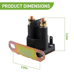 Starter Relay Solenoid fits John Deere D100 D105 D110 D120 D125 D130 D140 D150 6B93BC-57
