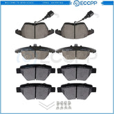 Front and Rear Brake Ceramic Pads For Audi A3 2010 2011 2012 Performance 8X 6B93BC-57