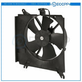 Electric Radiator Cooling Fan Assembly For 2003 2004 2005 Kia Rio 674-59802