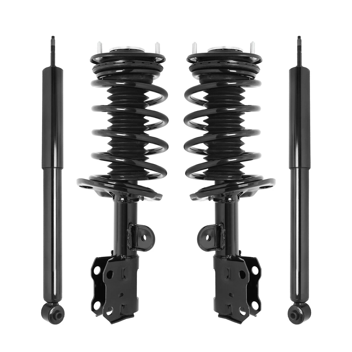 Front & Rear Complete Strut Assembly Shock Kit for 2010-2015 Toyota Prius 6B93BC-57