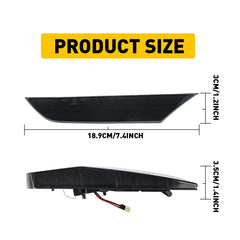 For 2003-2006 Infiniti G35 LED Sedan Side Marker Signal Lights Switchback Lamps 6B93BC-57