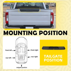 Tailgate Handle for Ford F-250 F-350 F-450 F-550 F-600 E-350 17-20 Super Duty EA 6B93BC-57