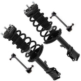 Rear Struts Sway Bar Links Kit For 2009 2010-2012 Toyota Venza w/Coil Spring FWD 6B93BC-57