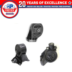 Engine Motor & Trans Mount 3PCS Set Compatible for 01-06 KIA Optima 2.4L 6B93BC-57