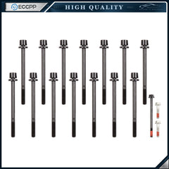 Fits 02-12 Oldsmobile Chevrolet Isuzu Hummer GMC 3.5L 3.7L 4.2L DOHC Head Bolts 6B93BC-57
