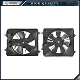Radiator Condenser Cooling Fan Assembly For 2010 2011 2012 2013 2014 Honda CR-V 6B93BC-57