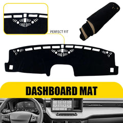 For 2022 2023 2024 2025 Ford Maverick Dash Cover Mat Dashboard Pad Black Car EOA 6B93BC-57