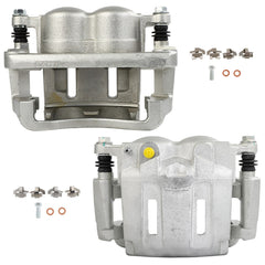 Front Brake Calipers 2Pcs Set For 2011 Ford F-450 Super Duty 18B4997 18B4996 6B93BC-57