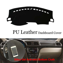 Dashboard Console Cover PU Leather Protector Sunshield Pad For Suzuki Ciaz 14-18