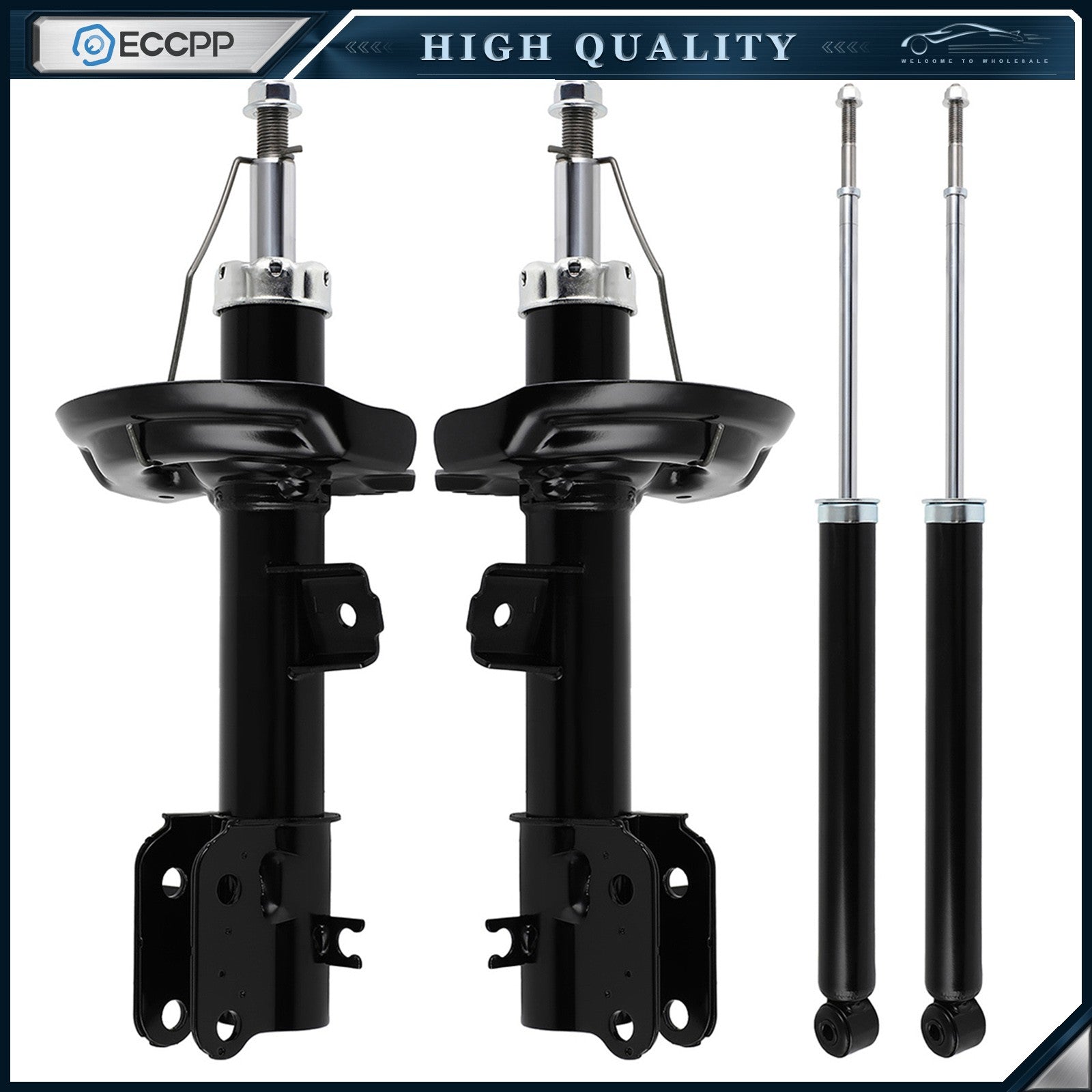 Front Rear Struts Shocks For 2013 2014 2015 Chevrolet Spark Assembly Left Right 6B93BC-57