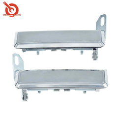 Pair FOR Toyota Land Cruiser BJ40 FJ55 1975-84 Outside Door Handle Metal Chrome 6B93BC-57