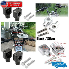 1" 25mm HandleBar Bar Riser Mount Clamp Adapter For Honda CRF150 CRF230L CRF250L